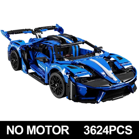 Tech MOC Concept LE GT Sports Roadster Car Bricks Toy