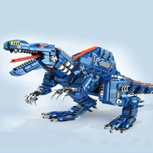 Jurassic Dinosaur MOC Mechanical Spinosaurus Bricks Toy