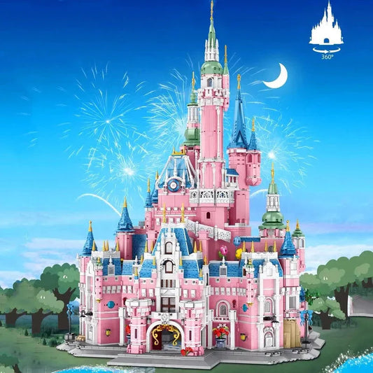 Creator Girl Expert Princess MOC Dream Castle Bricks Toy