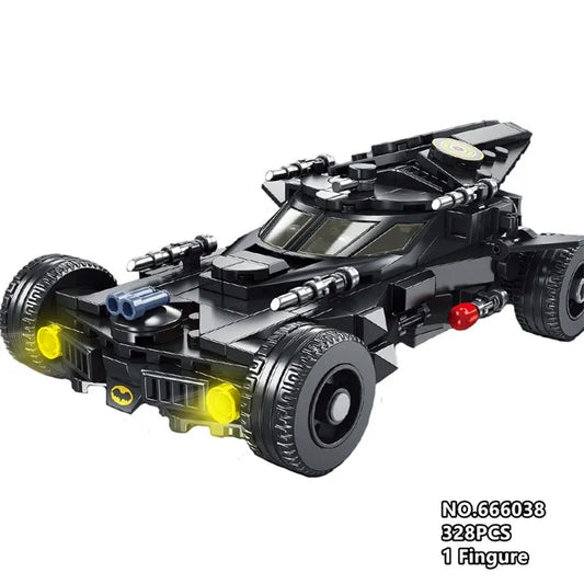 MOC Superhero Racing Car Batmobile Bricks Toys 666038