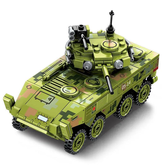 MOC Military WW2 Infantry Fighting Vehicle Kids Bricks Toy