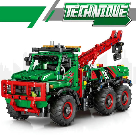MOC RC All Terrain Off-Road Car Mountain Truck Bricks Toy