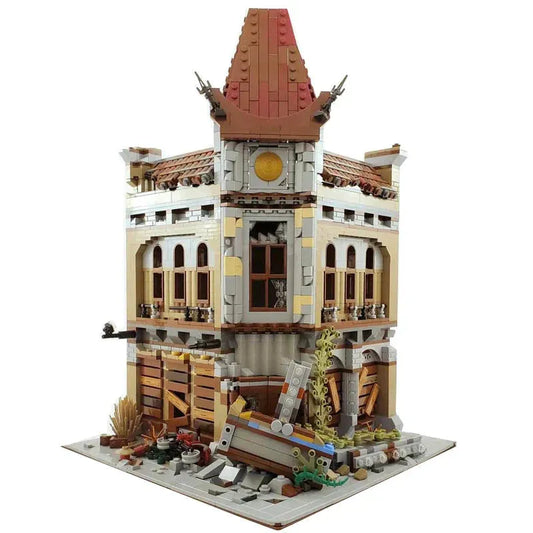 Creator Expert Ruin City Palace Cinema Apocalypse Bricks Toy