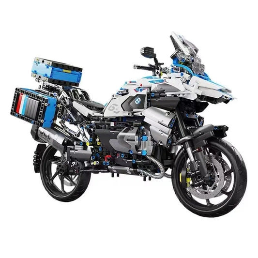 MOC BMW R1250 GS Racing Motorcycle Bricks Toy T4022