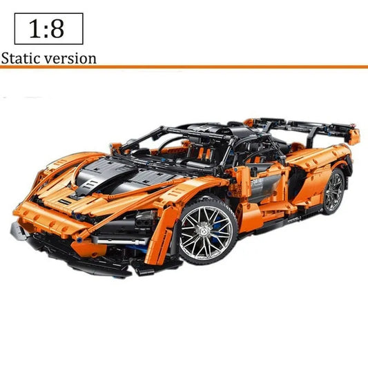 MOC Hypercar McLaren Senna Racing Car Bricks Toys T5013