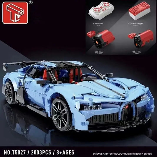MOC RC Super Sports Racing Car Bricks Kids Toys T5027A