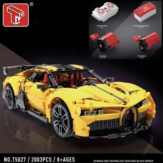 MOC RC Super Sports Racing Car Bricks Toy T5027B