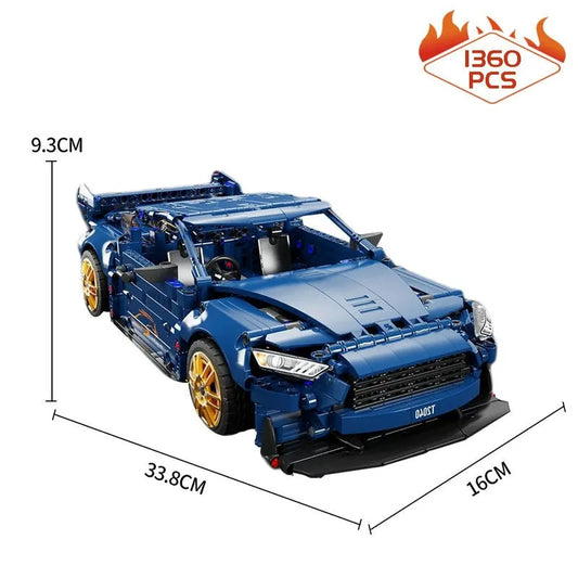 MOC T2040 Super Racing Sports Car Bricks Toys