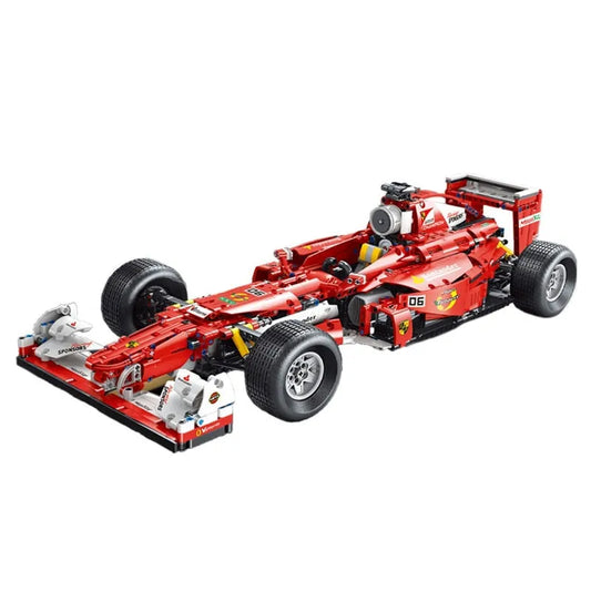 MOC T5006 RC F1 Formula Racing Sports Car Bricks Toys