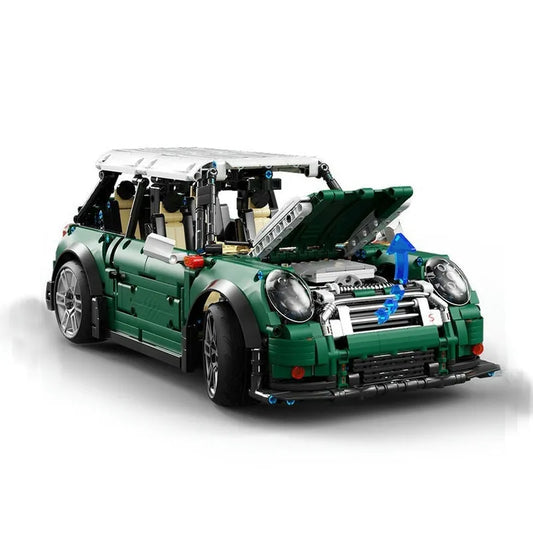 MOC T5025A MINI Cooper S Classic Sports Car Bricks Toy
