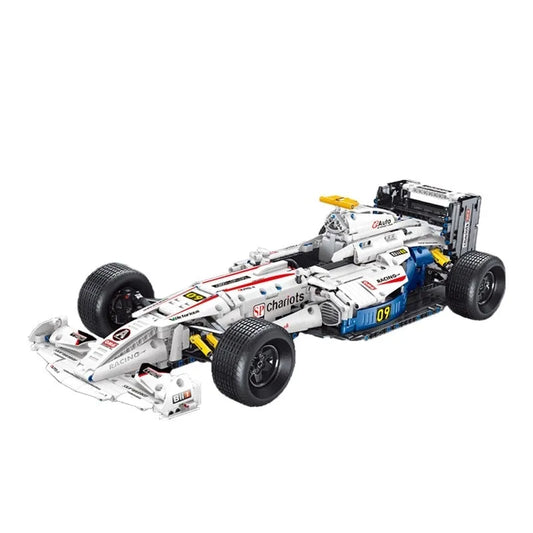 Tech MOC F1 Formula Racing Sports Car Bricks Toy T5009