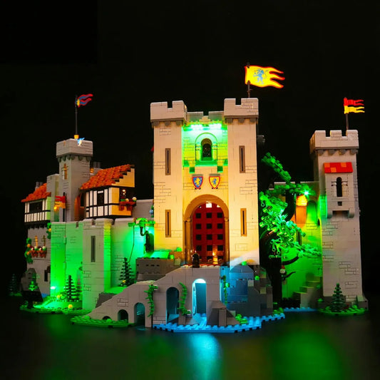 DIY LED Lights Set For 10305 Lion Knight Castle