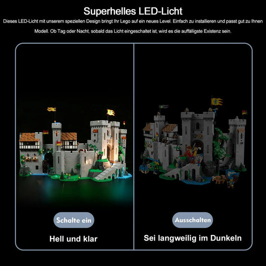 DIY LED Lights Set For 10305 Lion Knight Castle
