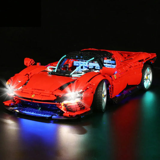 DIY LED Lights Set For 42143 Ferrari Daytona SP3