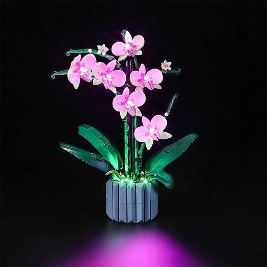 DIY LED Lights Set For Ideas 10311 Orchid Plant