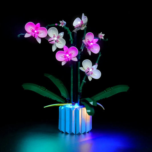 DIY LED Lights Set For Ideas 10311 Orchid Plant