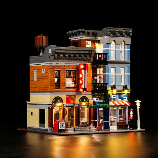 LED Lights Kit For Creator 10246 Detective's Office