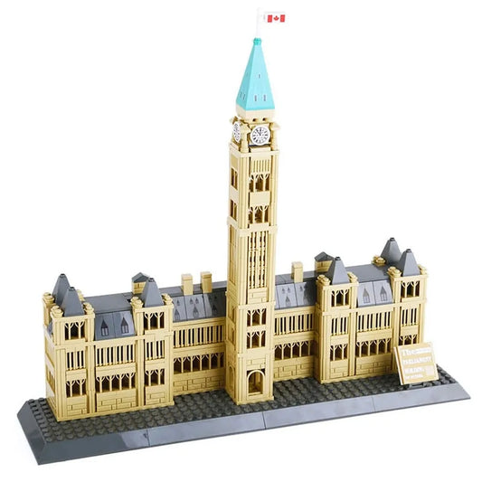 MOC 4221 Architecture Canadian Parliament Bricks Toys