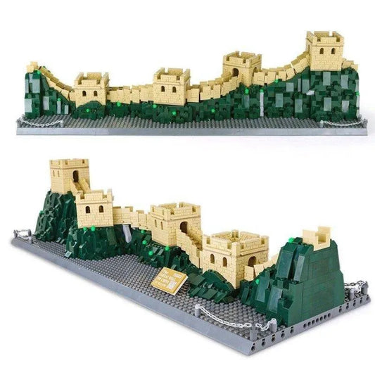 MOC Architecture Great China Wall Bricks Toys