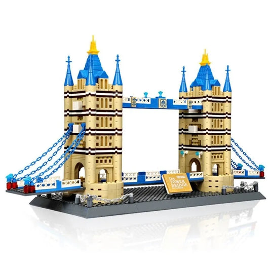 MOC Architecture London Tower Bridge Bricks Toys