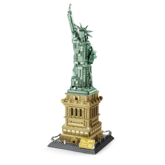 MOC Architecture Statue Of Liberty Bricks Toy 5227