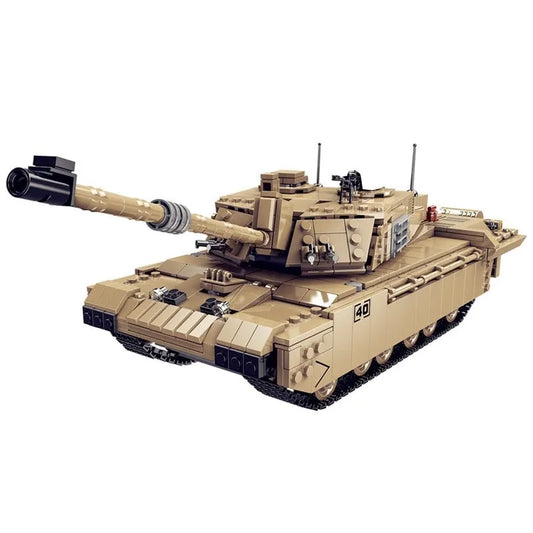 MOC Military Challenger 2 Main Battle Tank Bricks Toys