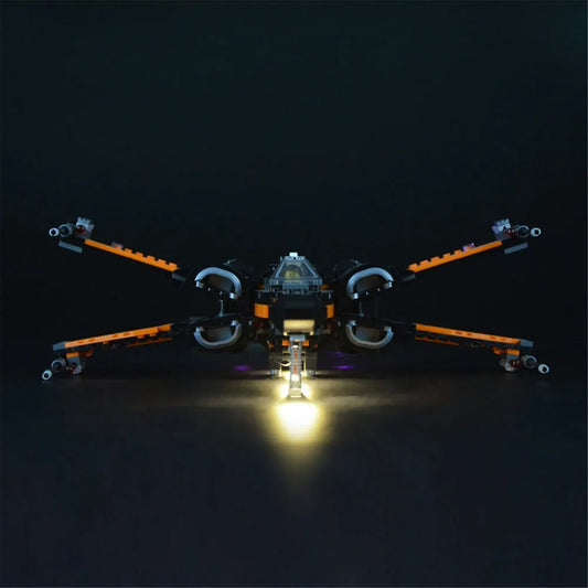 DIY LED Lights Set For 75102 Poe X-Wing Fighter