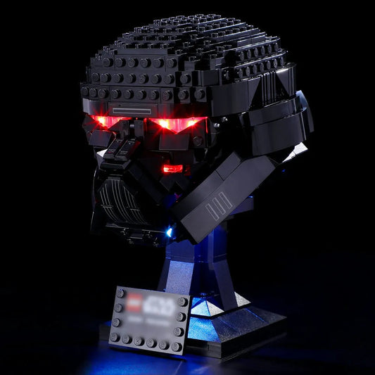 LED Light Kit For 75343 Dark Trooper Helmet