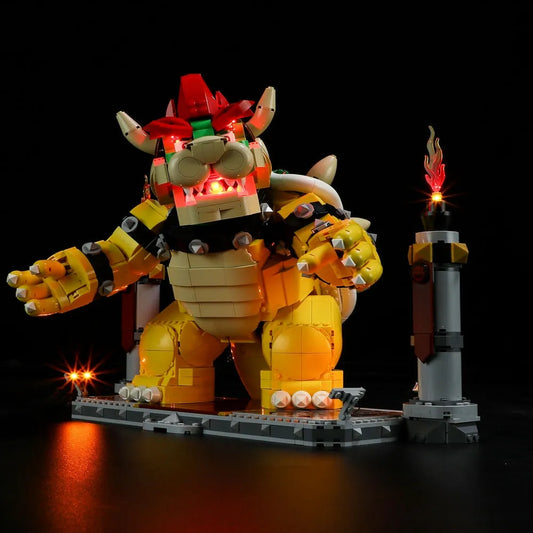 LED Lighting Set For 71411 The Mighty Bowser