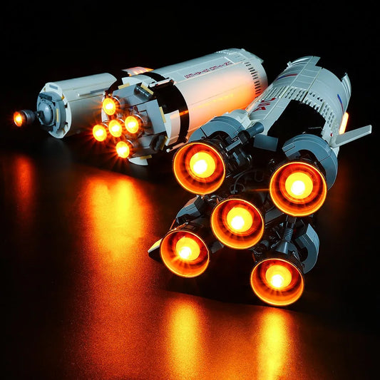 LED Lights For 21309 The Apollo Saturn V