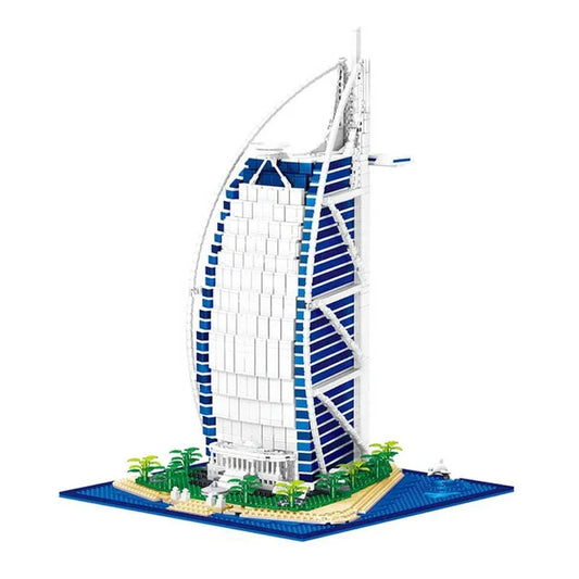 Architecture MOC Expert De La Tour Hotel Bricks Toy