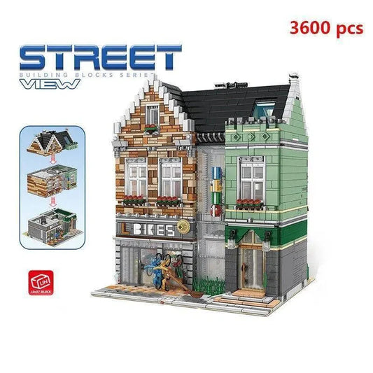 Creator Expert MINI City Bike Shop Modular Bricks Toy