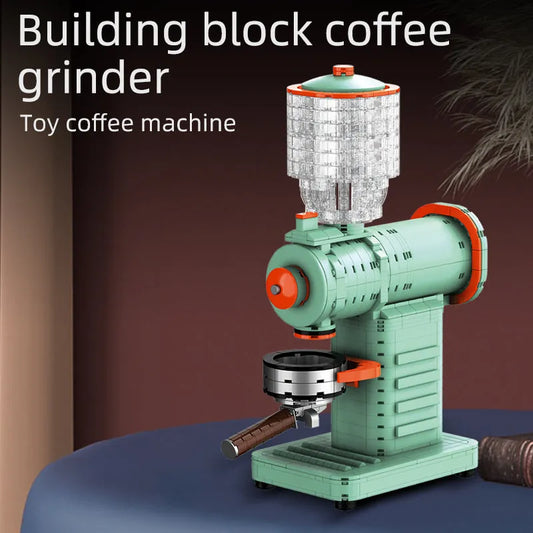 MOC City Creative Coffee Grinder Machine MINI Bricks Toys 01053