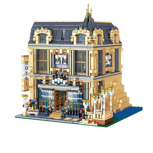 MOC Creator Expert City Carlo Hotel Bricks Toy 0927