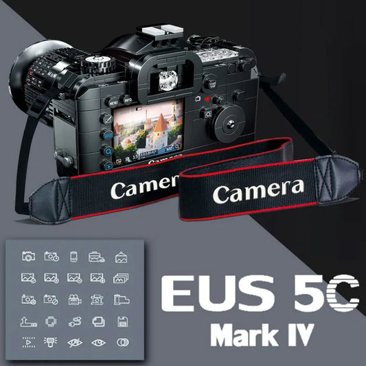 MOC Idea Digital Photo Camera MINI Bricks Toy 00849