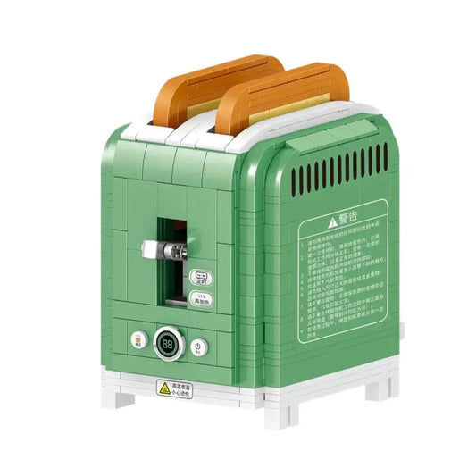 MOC Ideas Bread Machine City MINI Bricks Toy