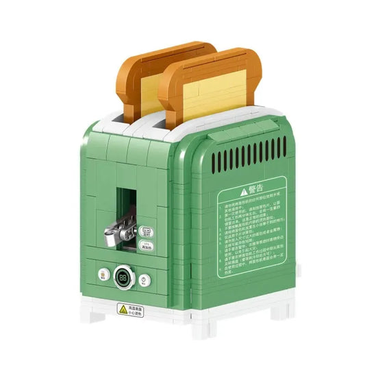 MOC Ideas Bread Machine City MINI Bricks Toy