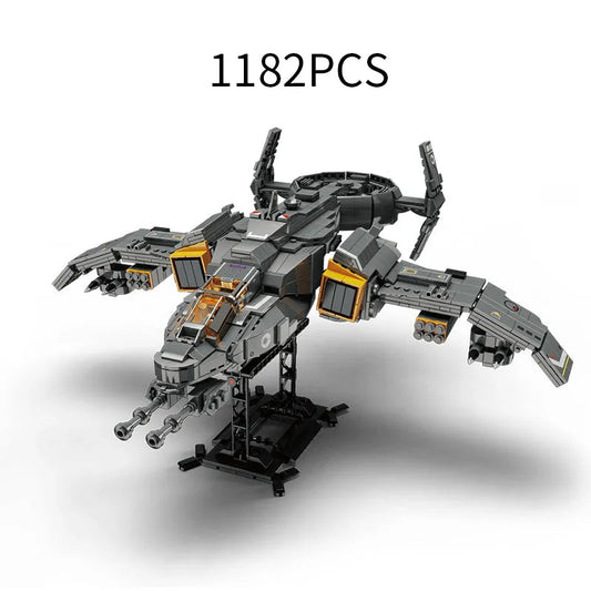 Technic MOC Science Fiction Phantom Attack Aircraft Bricks Toys